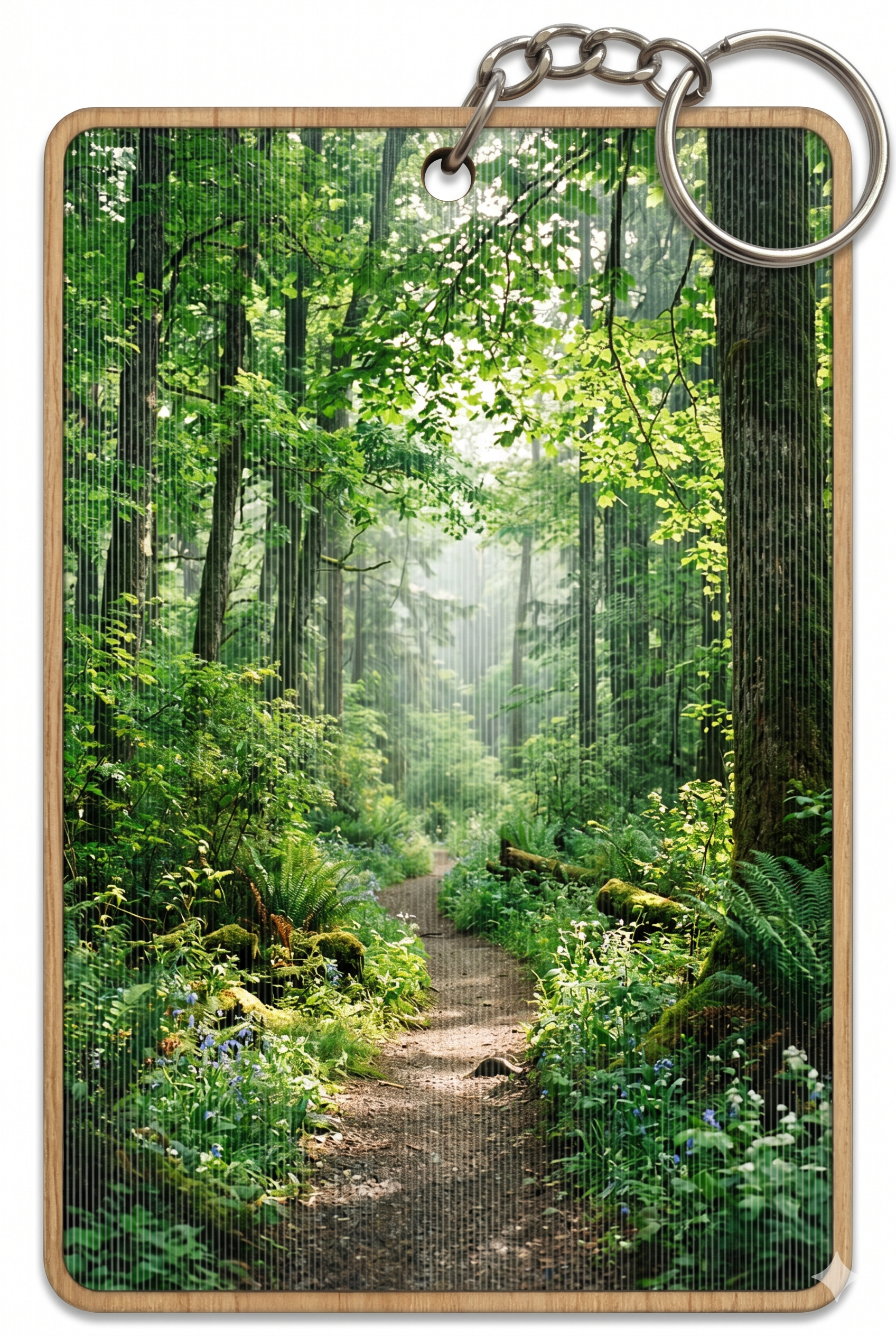 Premium 3D Lenticular "Flip Effect" Keychain